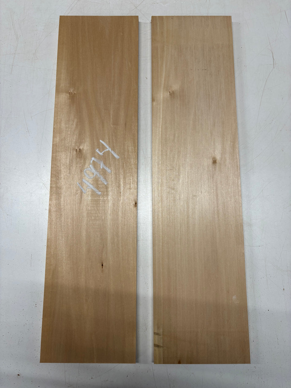 2 Pack, Basswood Thin Stock Lumber 28" x 7" x 5/8"#4974
