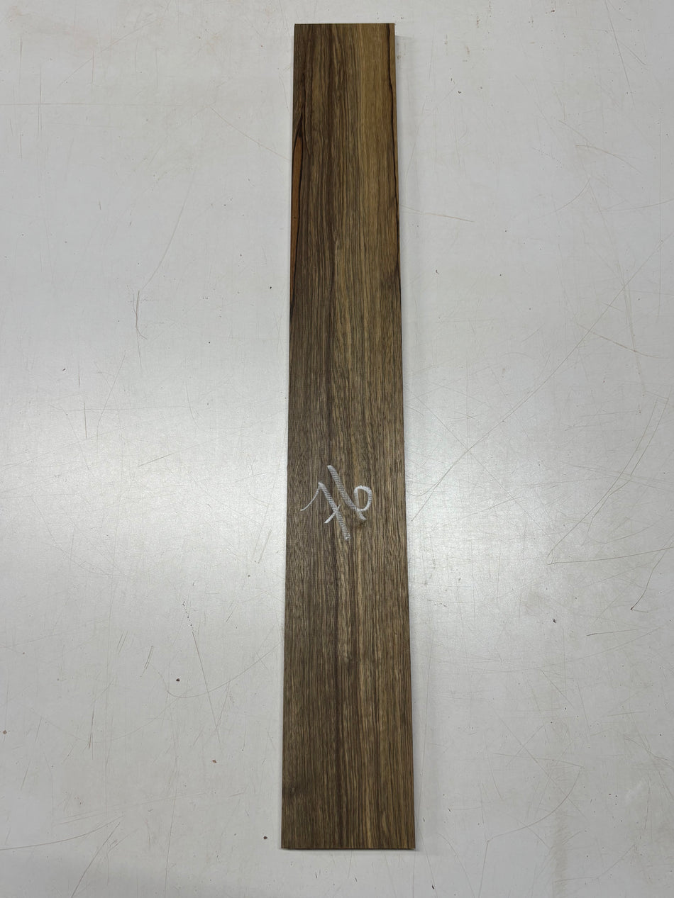1 Piece Black Limba Thin Stock Lumber 30" x 4" x 5/8" #76