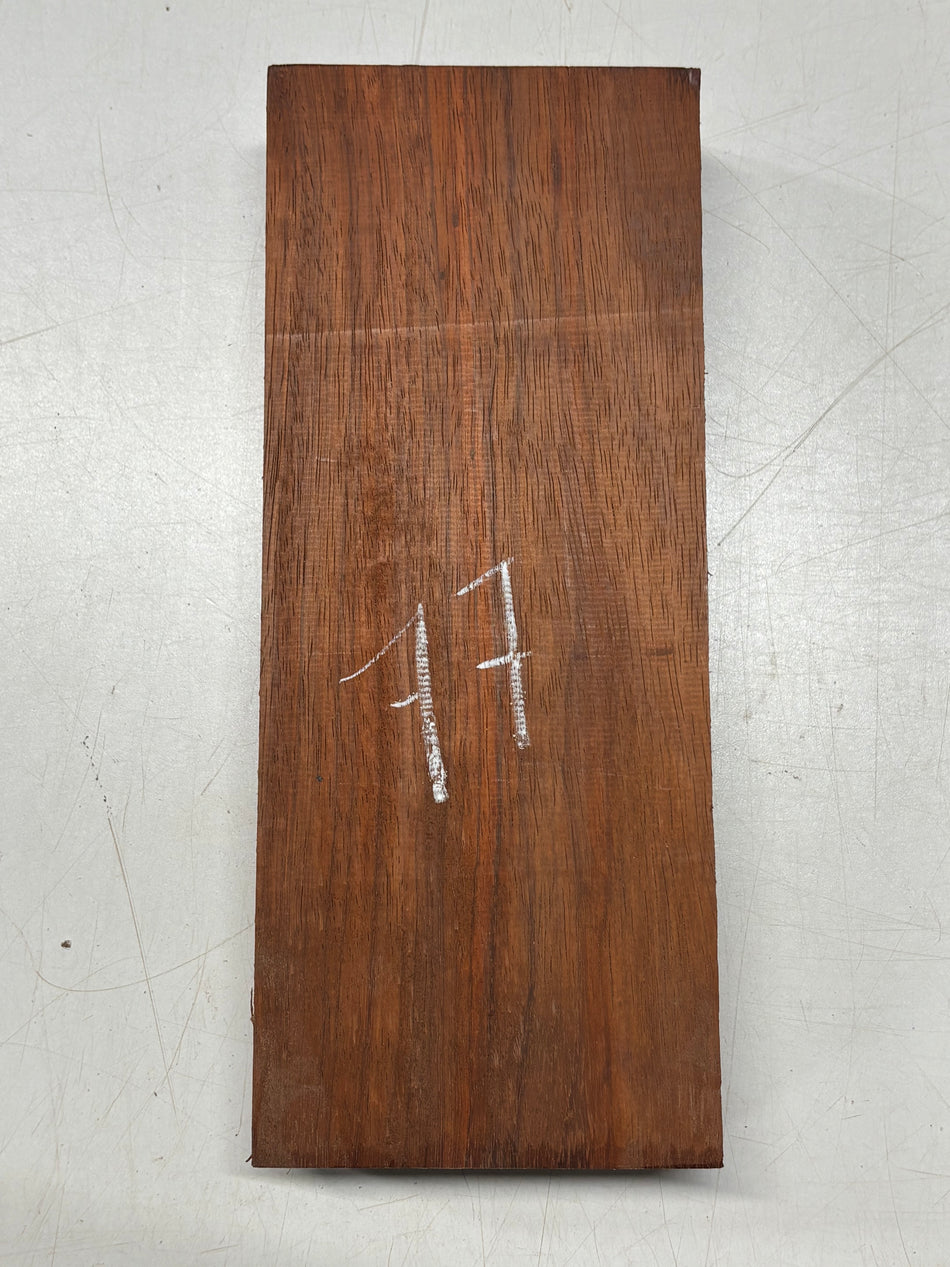 1 Pieza, Madera Fina de Caoba de Santos 23-1/2"x3"x3/8"#8308