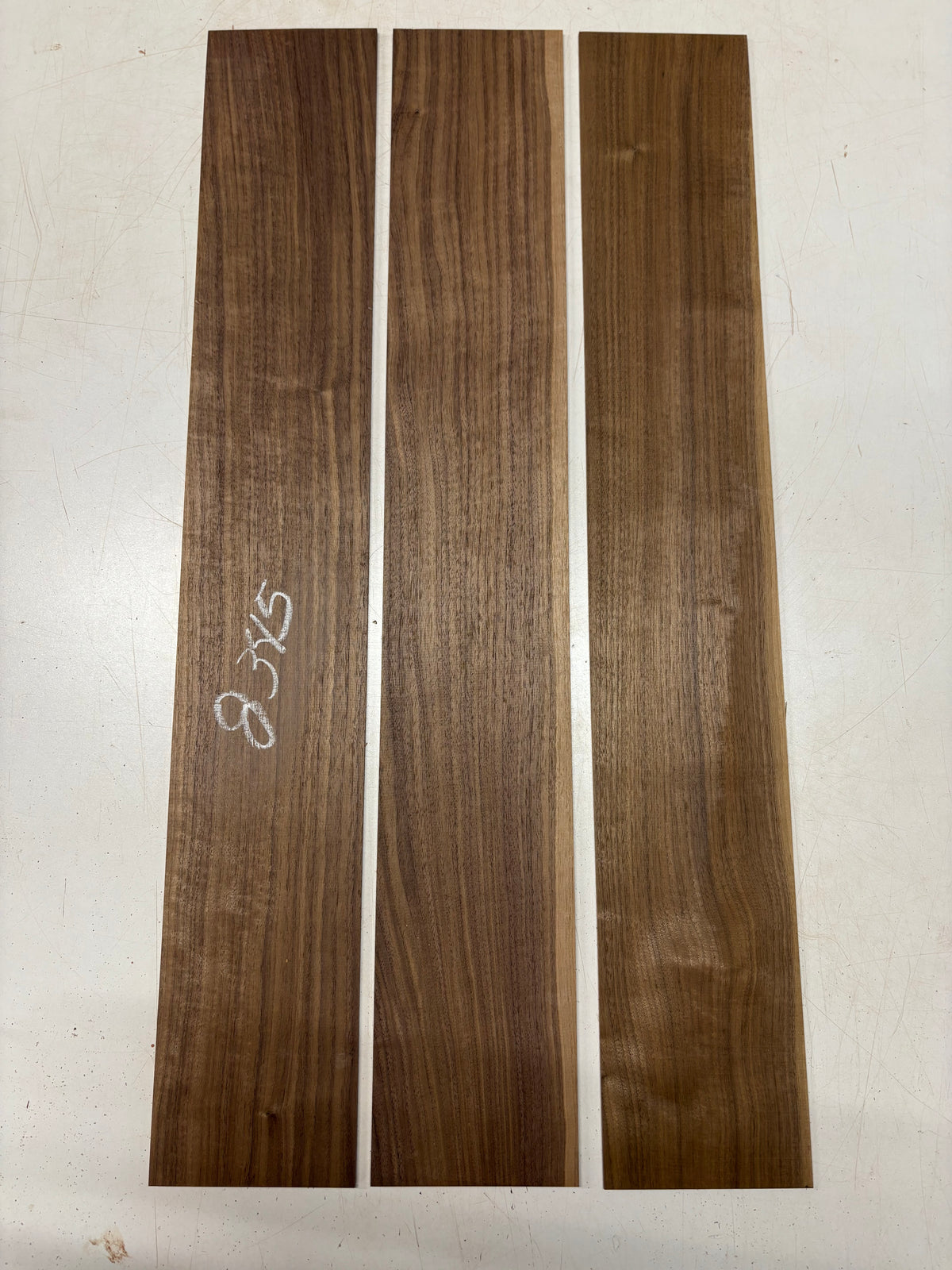 3 Pack, Black Walnut Thin Stock Lumber 33"x5"x1/8"#8345 - Exotic Wood Zone