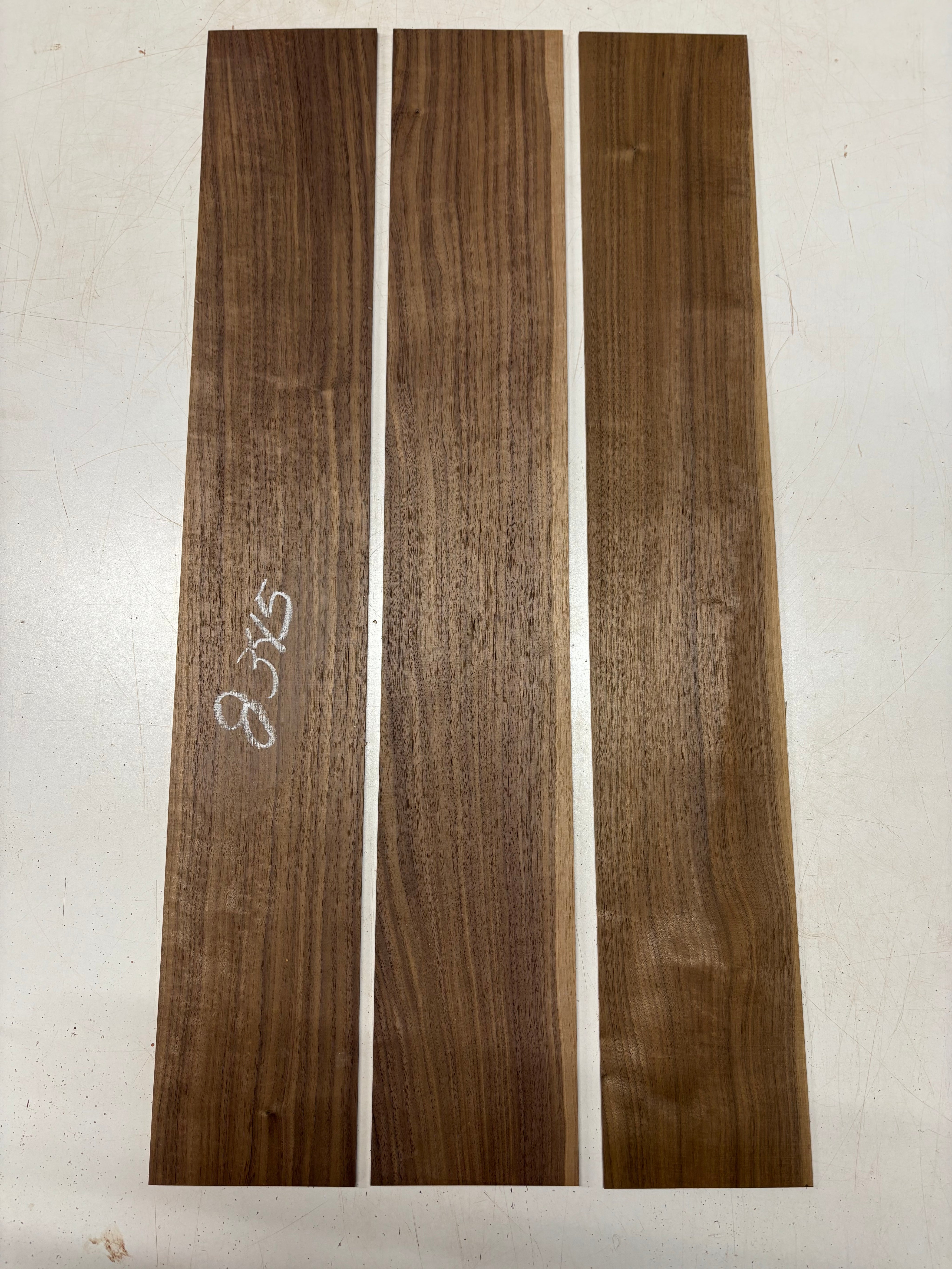 3 Pack, Black Walnut Thin Stock Lumber 33"x5"x1/8"#8345 - Exotic Wood Zone