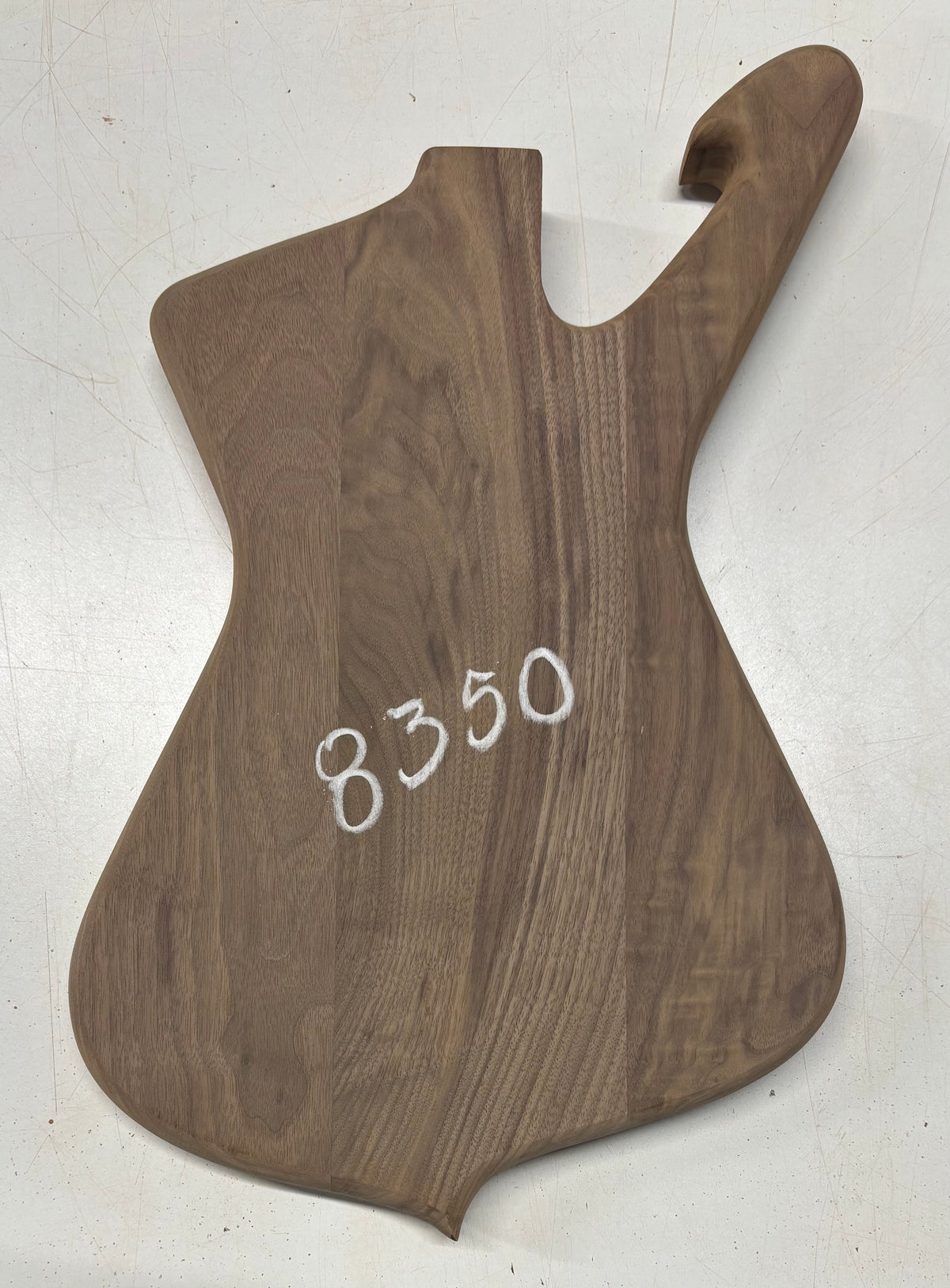 3 Piece Glued Black Walnut Pre Cut , Mod CIC  20"x13"x1-3/4"#8350 - Exotic Wood Zone