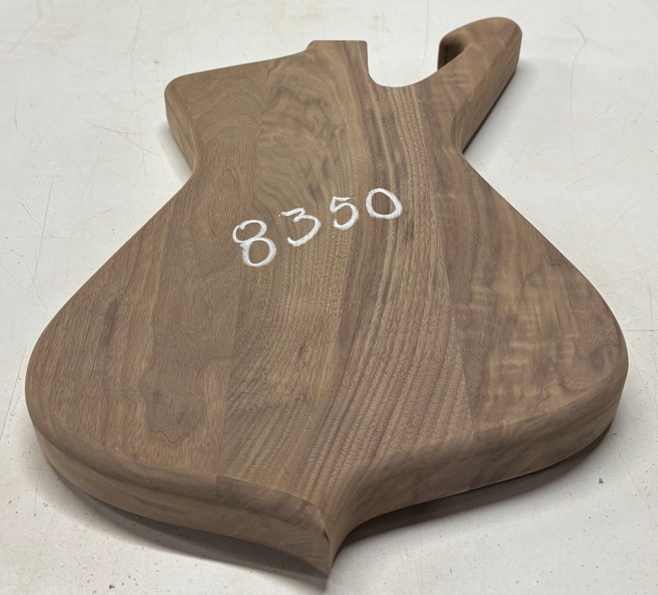 3 Piece Glued Black Walnut Pre Cut , Mod CIC  20"x13"x1-3/4"#8350 - Exotic Wood Zone