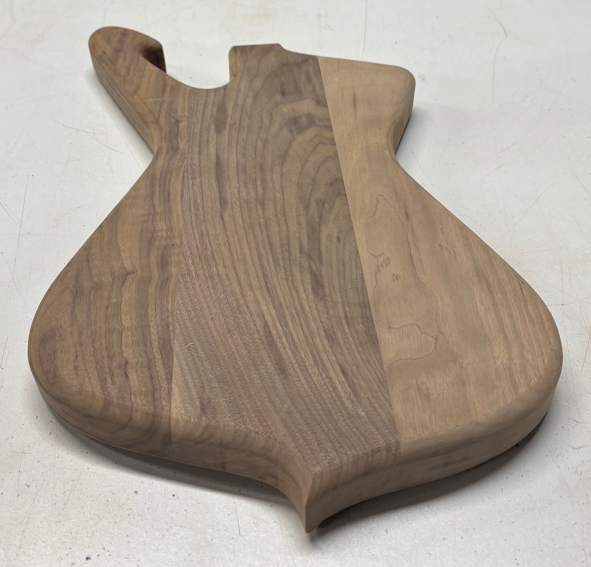 3 Piece Glued Black Walnut Pre Cut , Mod CIC  20"x13"x1-3/4"#8350 - Exotic Wood Zone