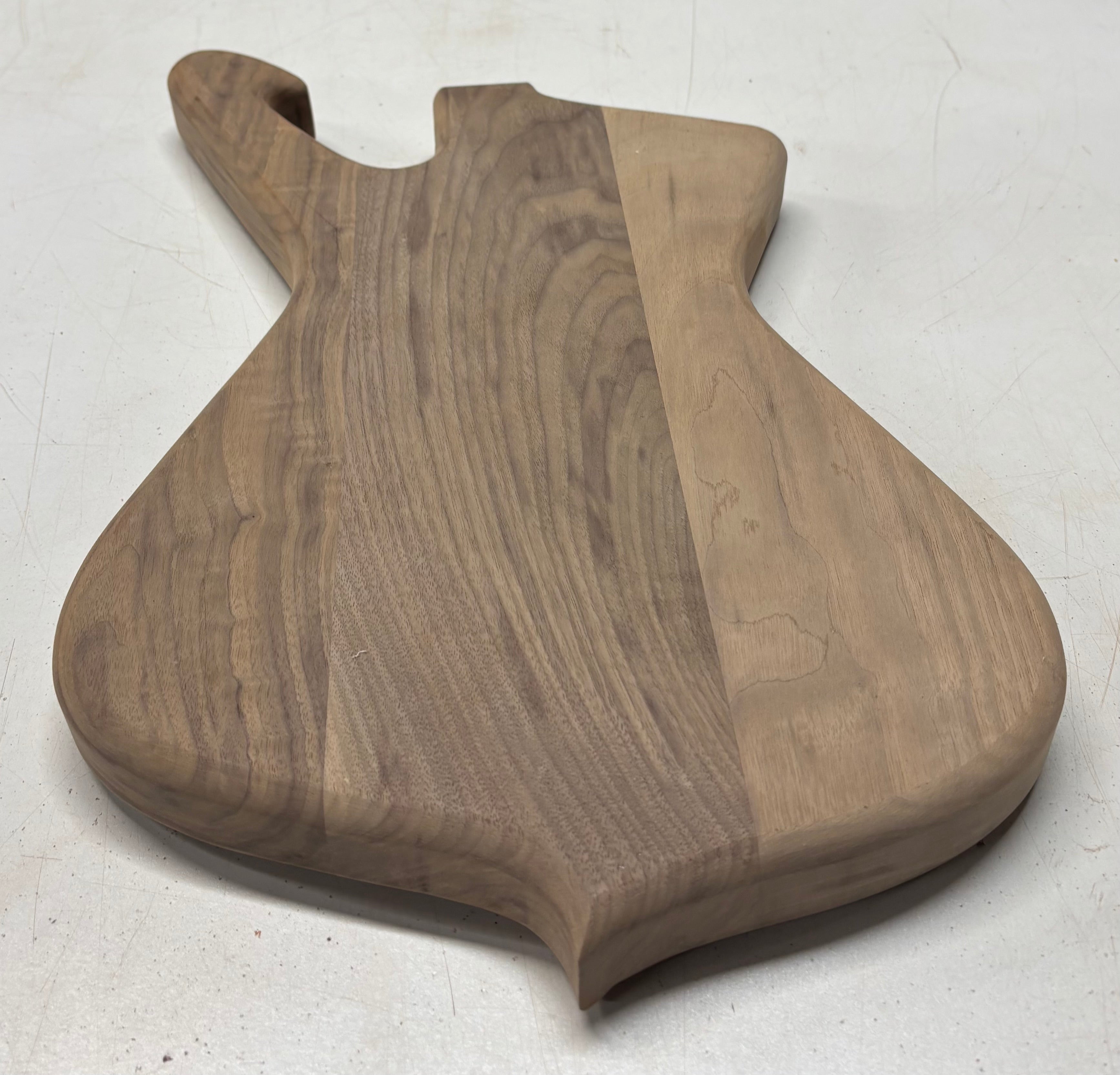 3 Piece Glued Black Walnut Pre Cut , Mod CIC  20"x13"x1-3/4"#8350 - Exotic Wood Zone