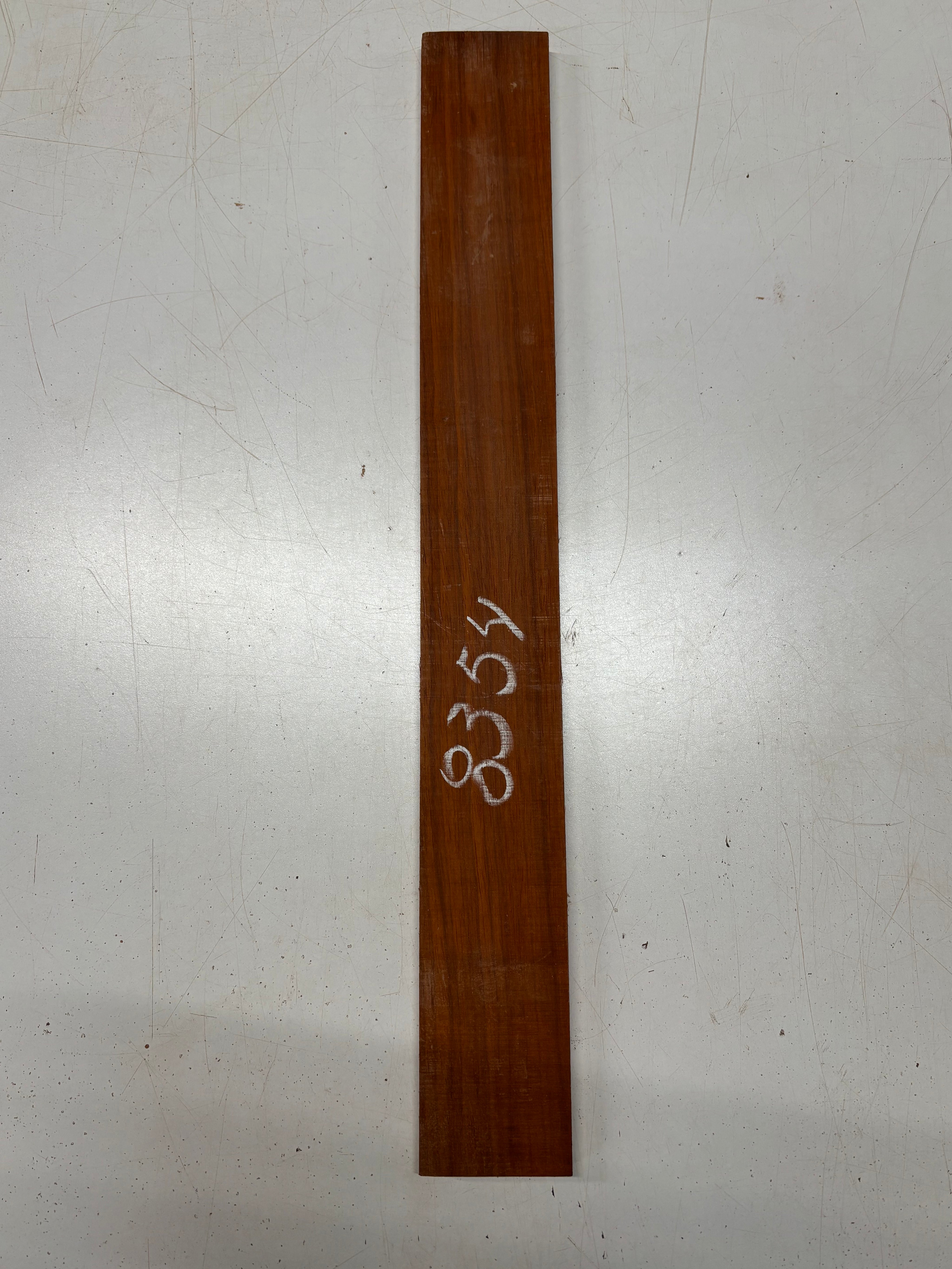 1 Piece, Padauk Thin Stock Lumber 25"x3"x1/2"#8354 - Exotic Wood Zone