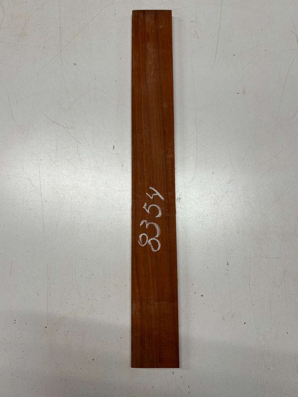 1 Piece, Padauk Thin Stock Lumber 25"x3"x1/2"#8354 - Exotic Wood Zone