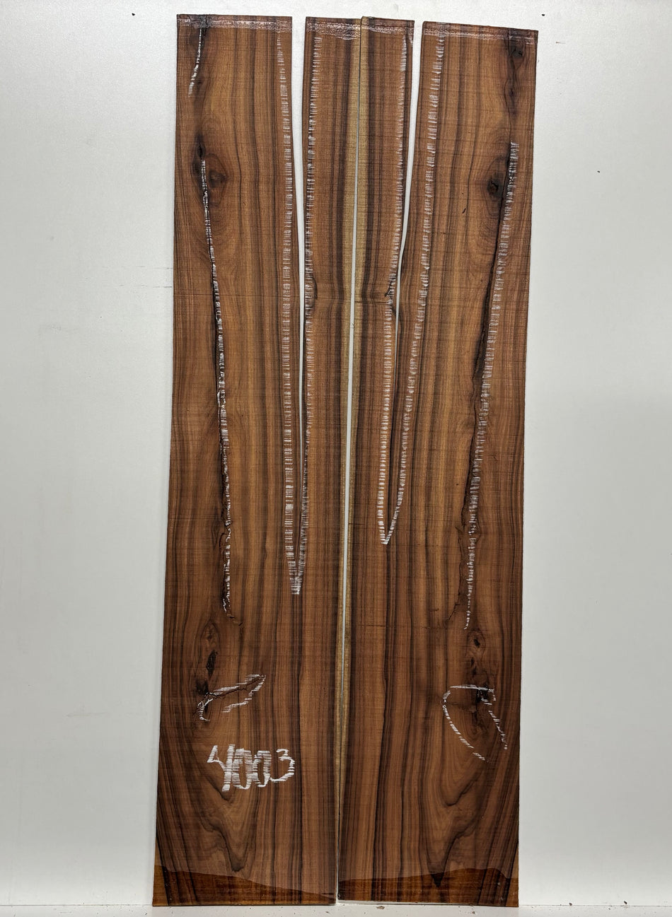 Pau Ferro Jumbo Guitar Side Defective Set #4003