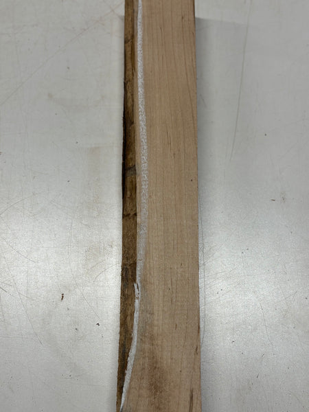 1 Piece, Ambrosia Maple Guitar Neck Blank  28"x3"x1-7/8"#8362 - Exotic Wood Zone