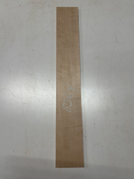 1 Piece, Hard Maple Thin Stock Lumber 30"x4-1/2"x1/2"#8364 - Exotic Wood Zone