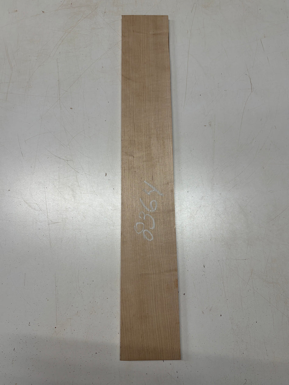 1 Piece, Hard Maple Thin Stock Lumber 30"x4-1/2"x1/2"#8364 - Exotic Wood Zone