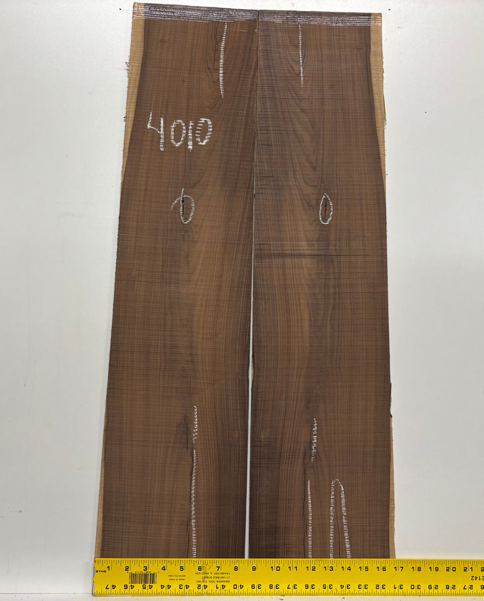 Pau Ferro Jumbo Guitar Side Defective Set #4010