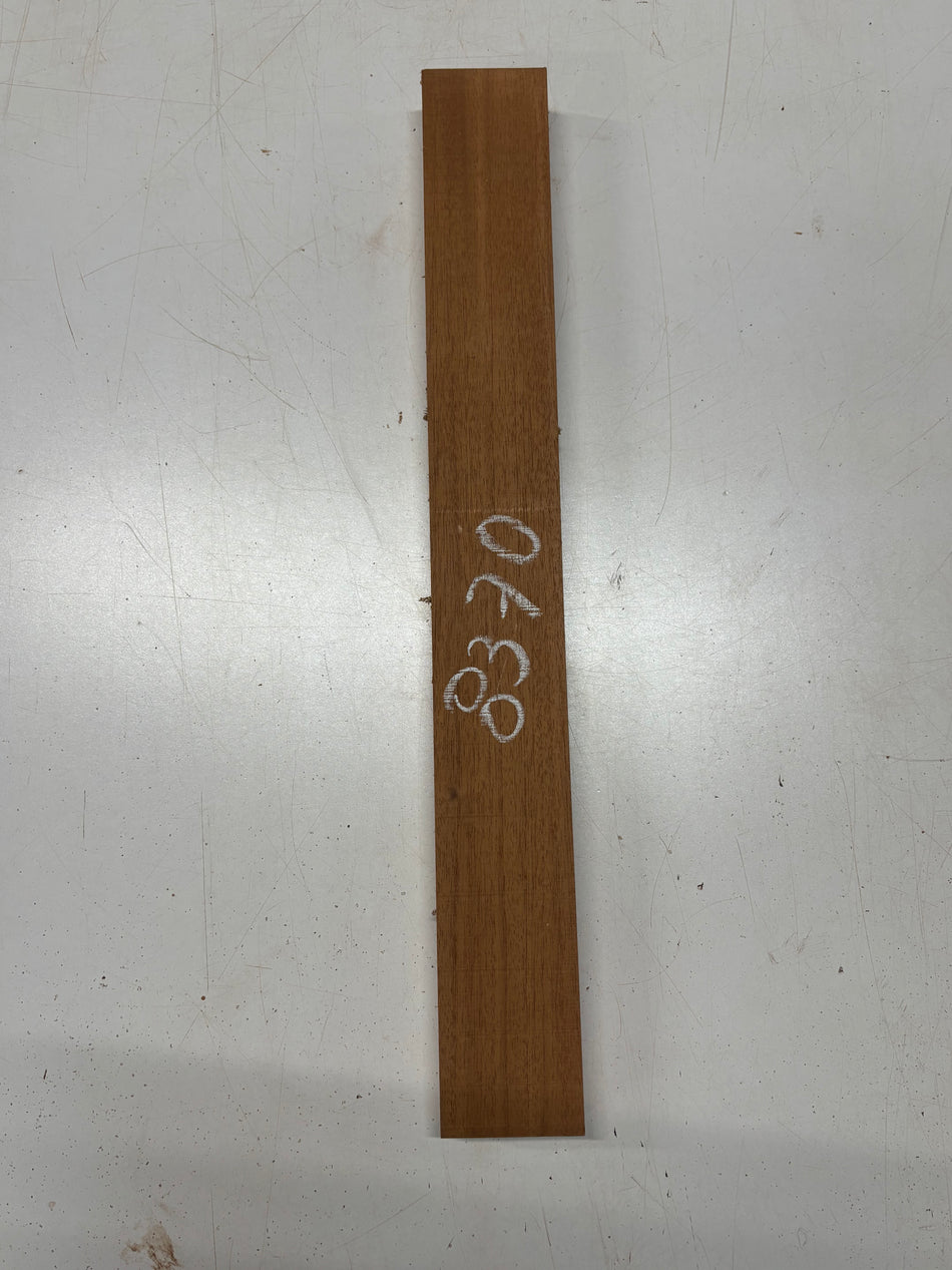 1 Piece, Genuine Mahogany Guitar Neck Blank 22"x2-3/4"x1-1/8" #8370 - Exotic Wood Zone