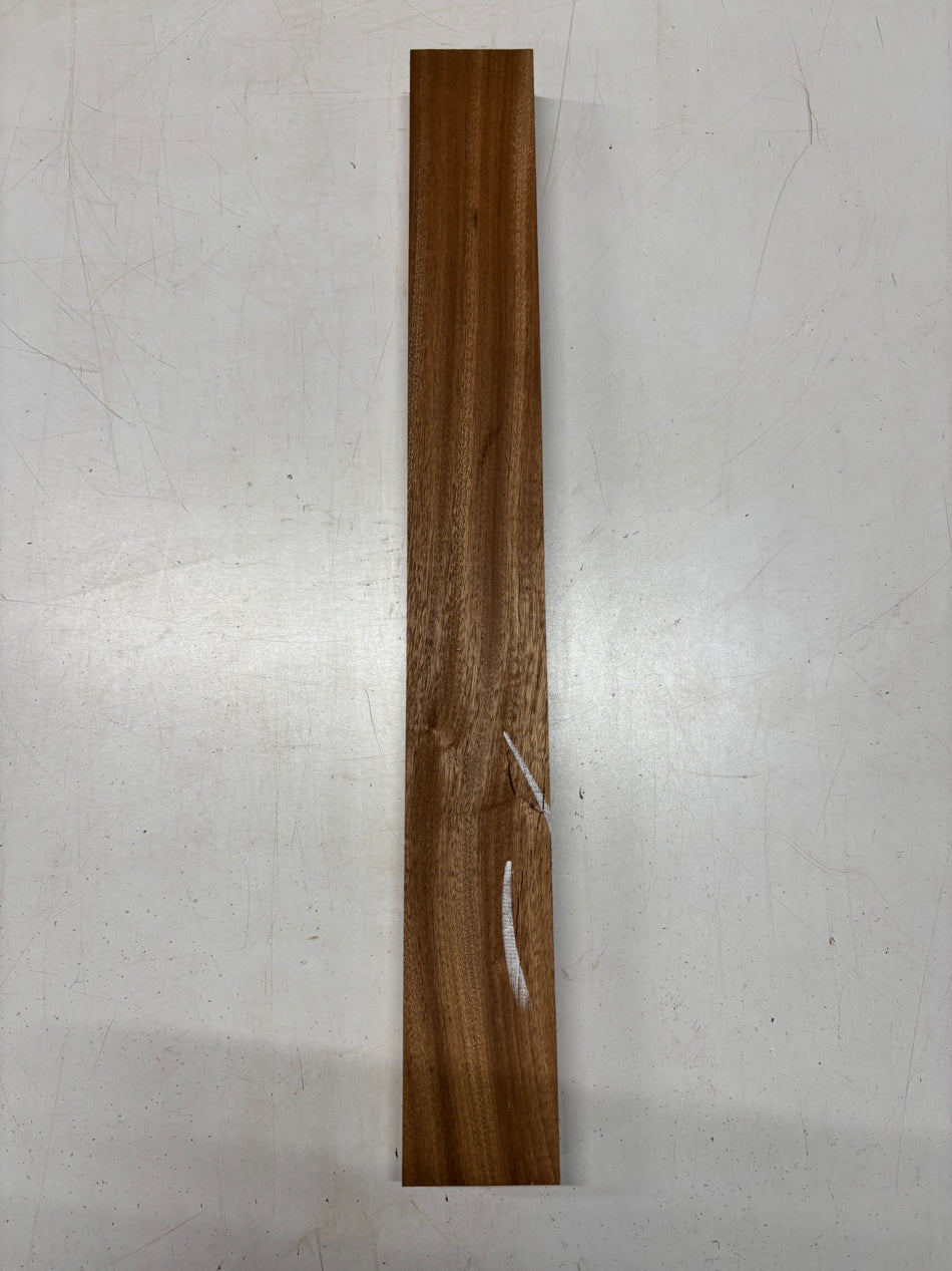 1 Piece, Sapele Guitar Neck Blank 24" x 2-7/8" x 1-3/8" #5005