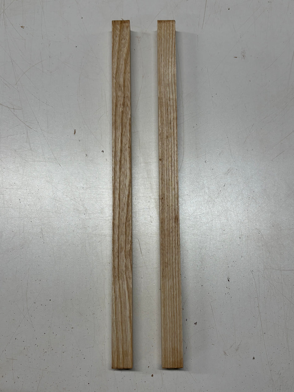 2 Pack, Swamp Ash Turning Wood Blanks  18"x1"x1"#8372 - Exotic Wood Zone