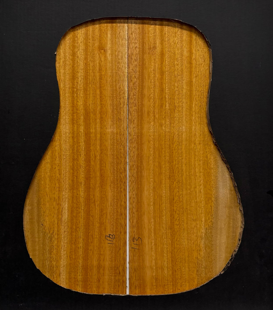 Golden Mango Dreadnought Guitar Back and Side Set #518