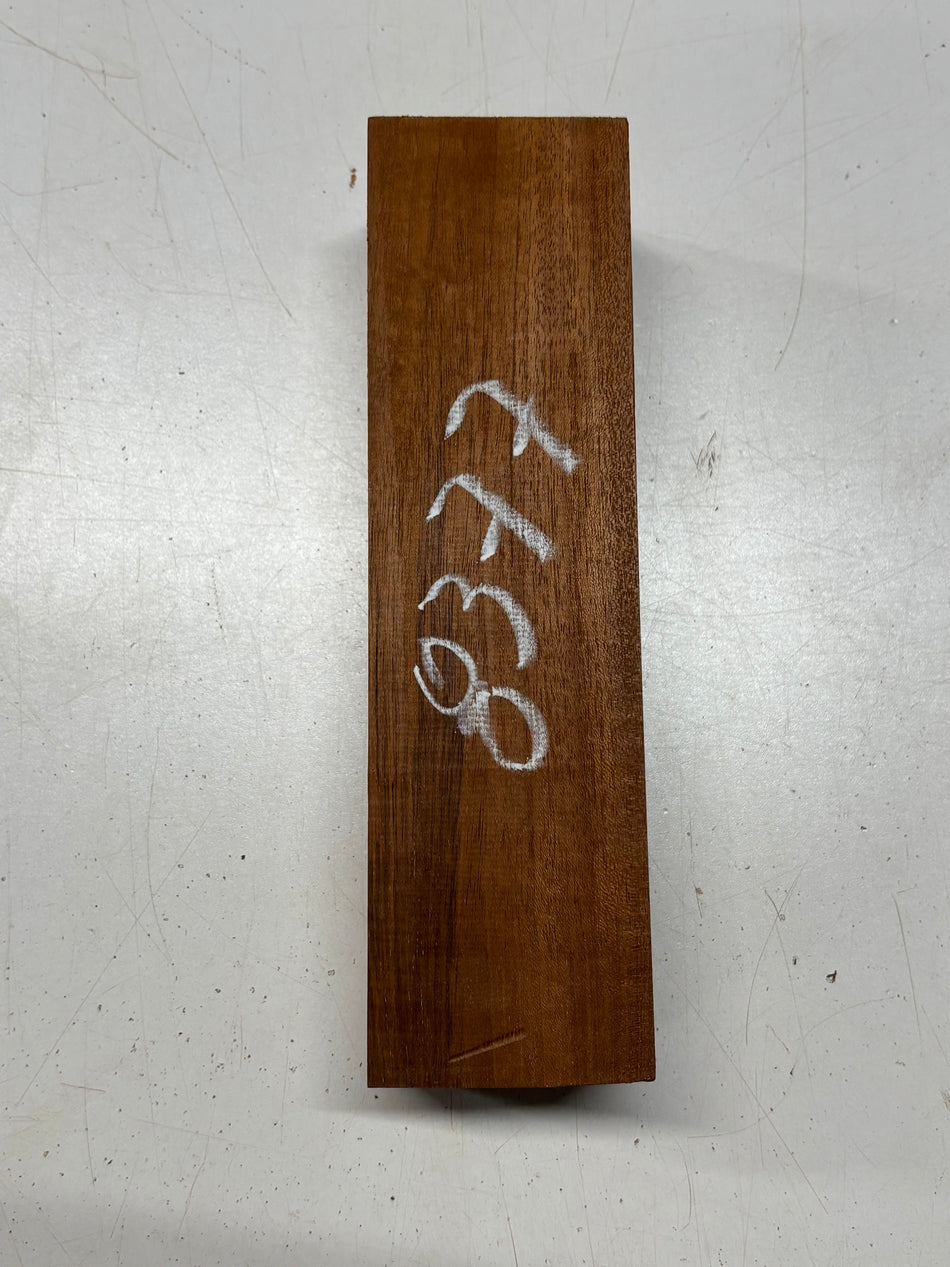 1 Piece, Goncalo Alves Pepper Mill Blank 10-1/2"x3"x3"#8377 - Exotic Wood Zone