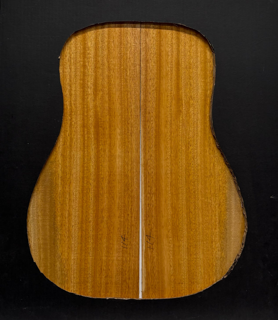 Golden Mango Dreadnought Guitar Back and Side Set #519