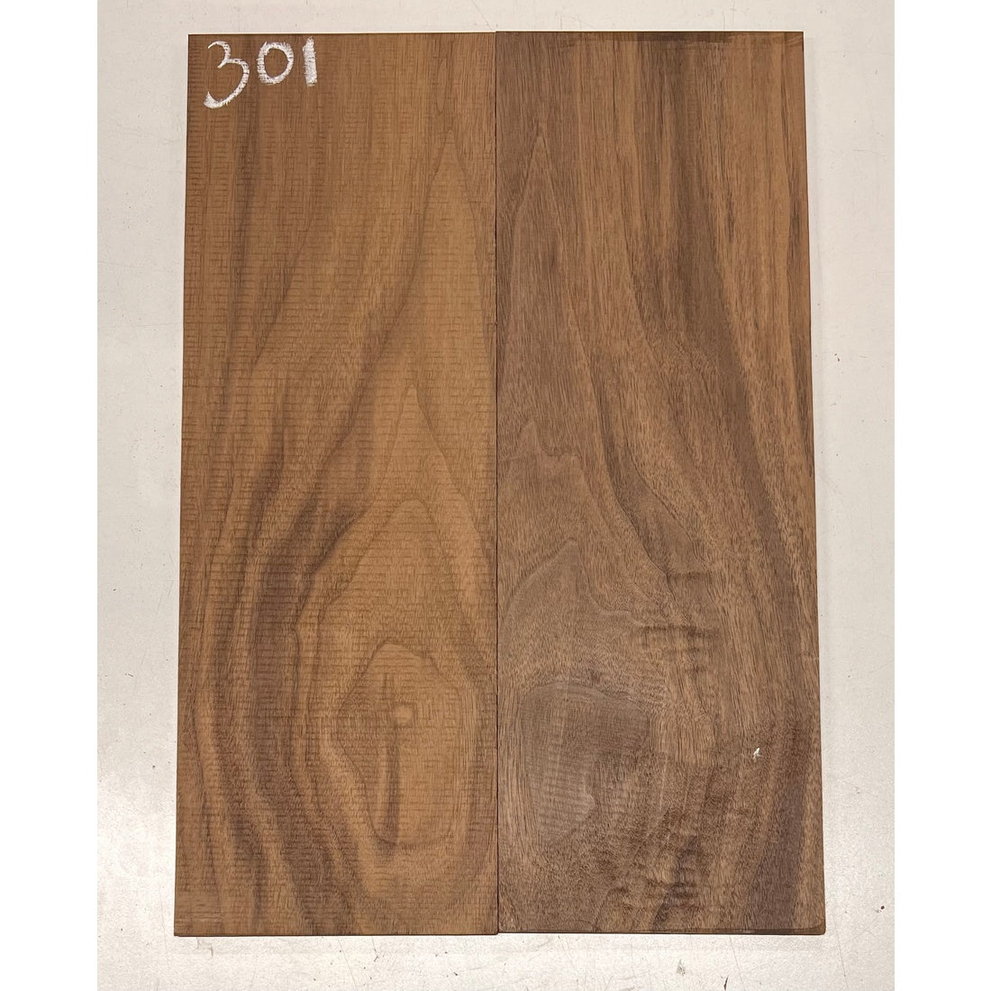 Black Walnut Bookmatched Guitar Drop Tops 21" x 7-1/4" x 1/4" #301 - Exotic Wood Zone - Buy online Across USA 