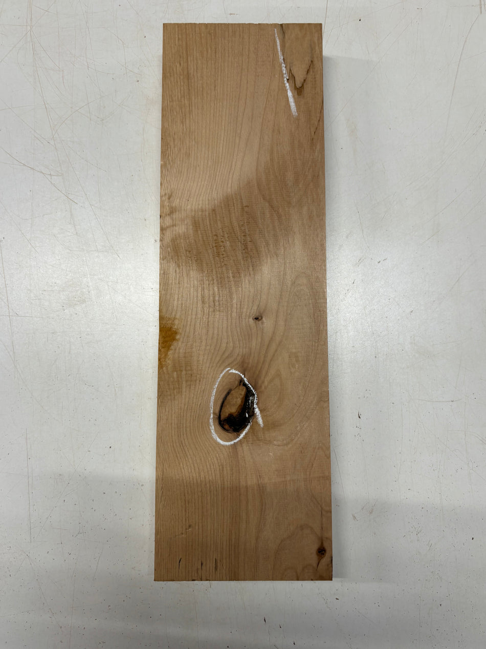 1 Piece, Red Alder Lumber Board Blank 19" x 5-3/4" x 1-3/4" #5011