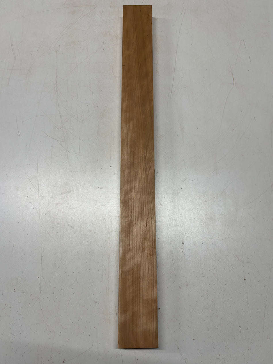 1 Piece, Cherry Guitar Neck Blank  32" x 3" x 1-1/2" #5014 Exotic Wood Zone 