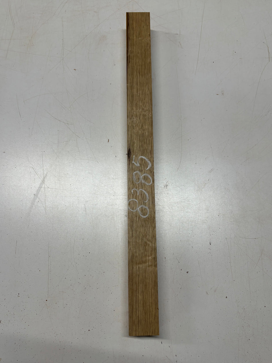 1 Piece, White Limba Turning Wood Blank 24-1/2"x2"x2"#8385 - Exotic Wood Zone