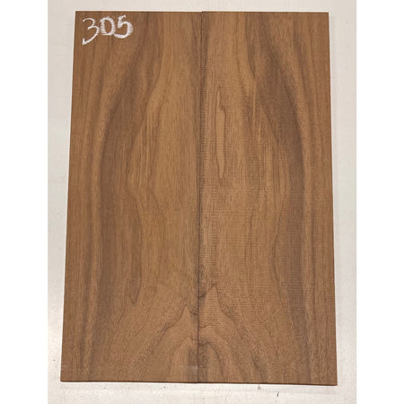 Black Walnut Bookmatched Guitar Drop Tops 21" x 7-1/4" x 1/4" #305 - Exotic Wood Zone - Buy online Across USA 