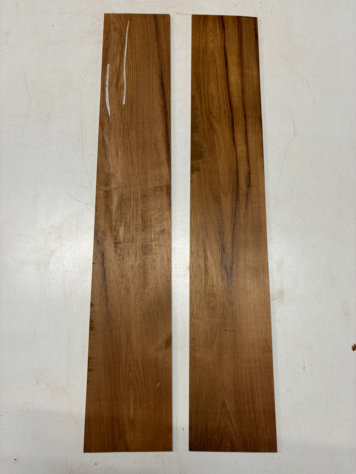 2 Pack, Caribbean Walnut Thin Stock Lumber 36" x 6" x 1/4" #5022 Exotic Wood Zone 