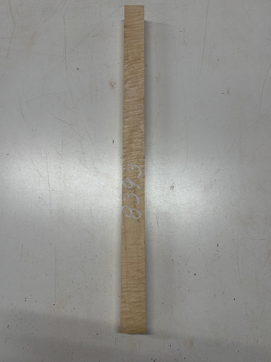 1 Piece, Flame Hard Maple Turning Wood Blank 25"x1-5/8"x1-5/8"#8393 - Exotic Wood Zone