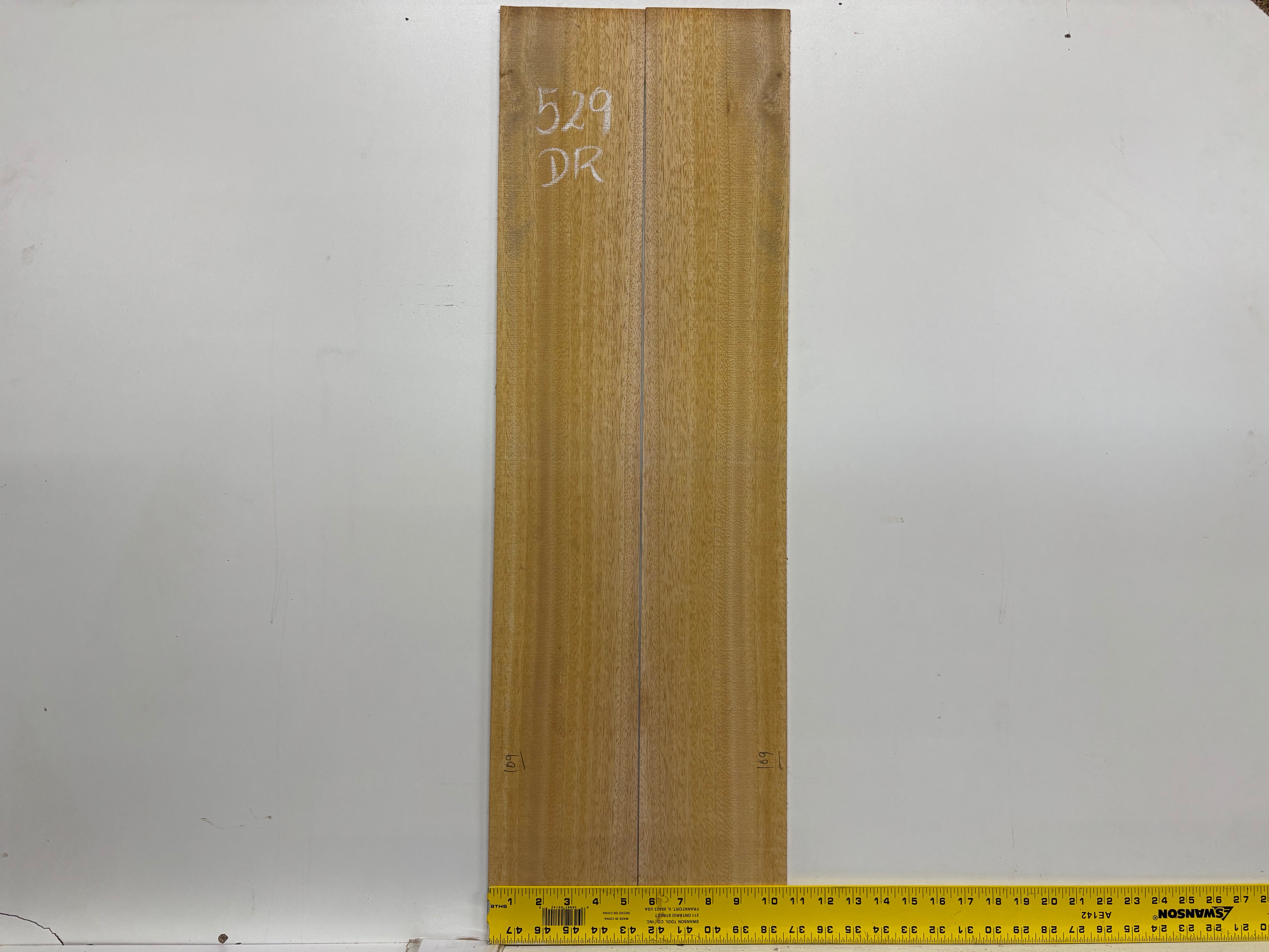 6 Pack Indian Rosewood Headplate Blank 8" x 4" x 1/8" 880 Exotic