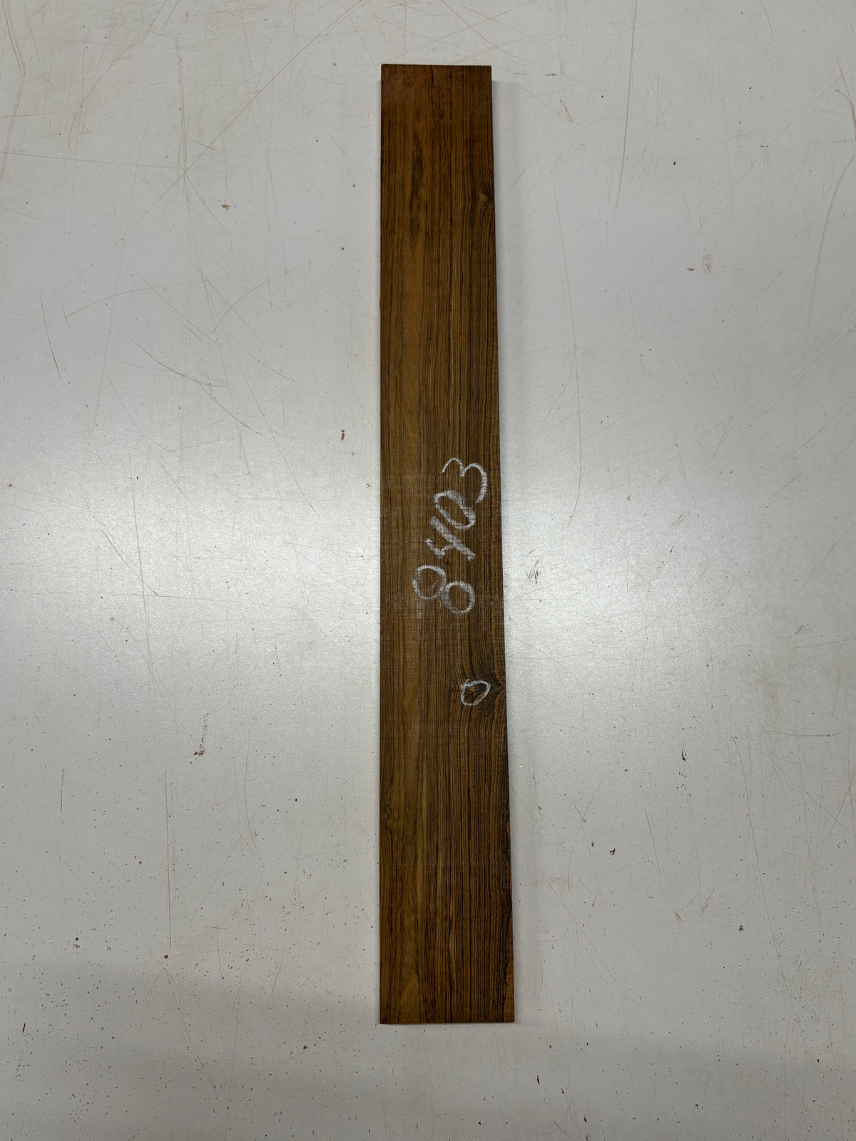 1 Piece, Bocote Thin Stock Lumber  23-1/2"x3"x1/2" #8403 - Exotic Wood Zone