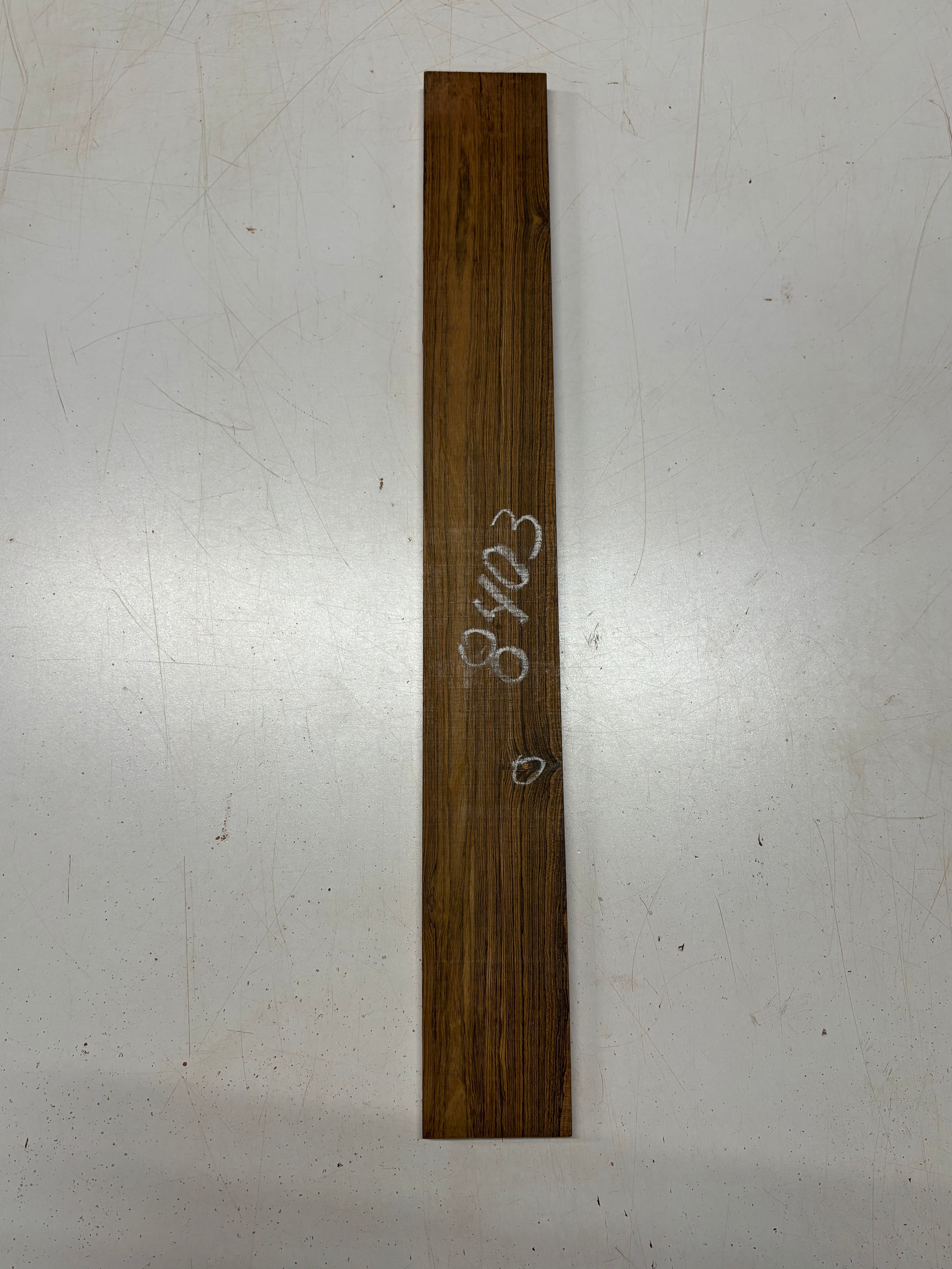 1 Piece, Bocote Thin Stock Lumber  23-1/2"x3"x1/2" #8403 - Exotic Wood Zone
