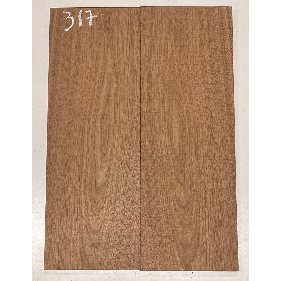 Black Walnut Bookmatched Guitar Drop Tops 21" x 7-1/4" x 1/4" #317 - Exotic Wood Zone - Buy online Across USA 