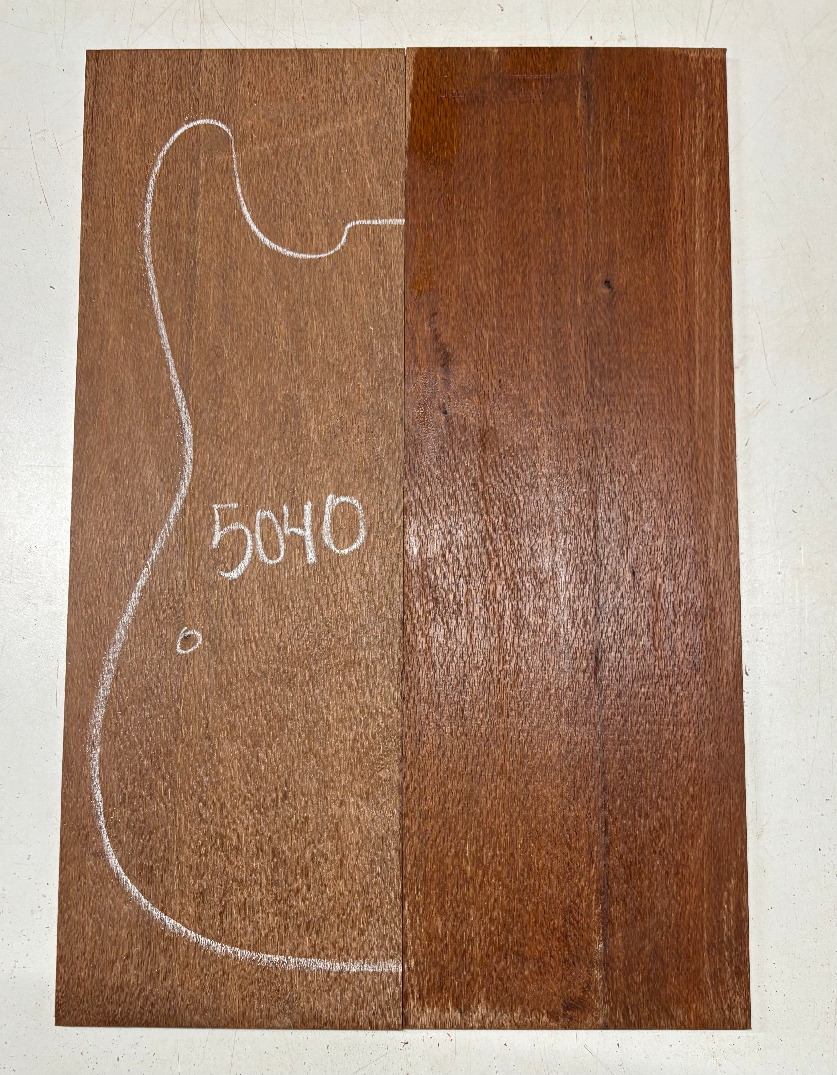 Leopardwood Drop Top 21" x 7-1/8" x 1/4"  #5040 Exotic Wood Zone 