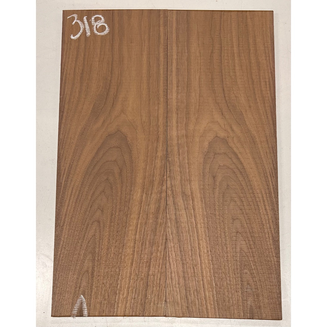 Black Walnut Bookmatched Guitar Drop Tops 21" x 7-1/4" x 1/4" #318 - Exotic Wood Zone - Buy online Across USA 