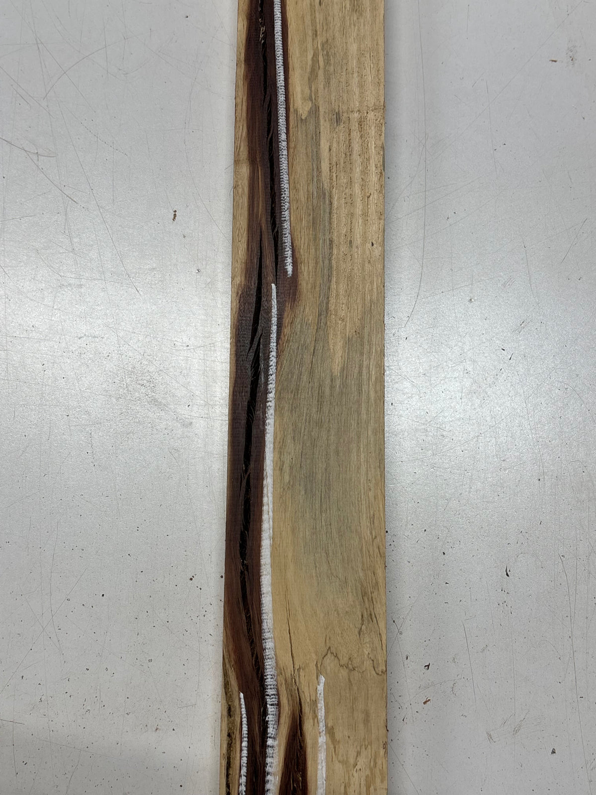 1 Piece, Tamarind Thin Stock Lumber 25"x3-1/2"x1" #8413 - Exotic Wood Zone