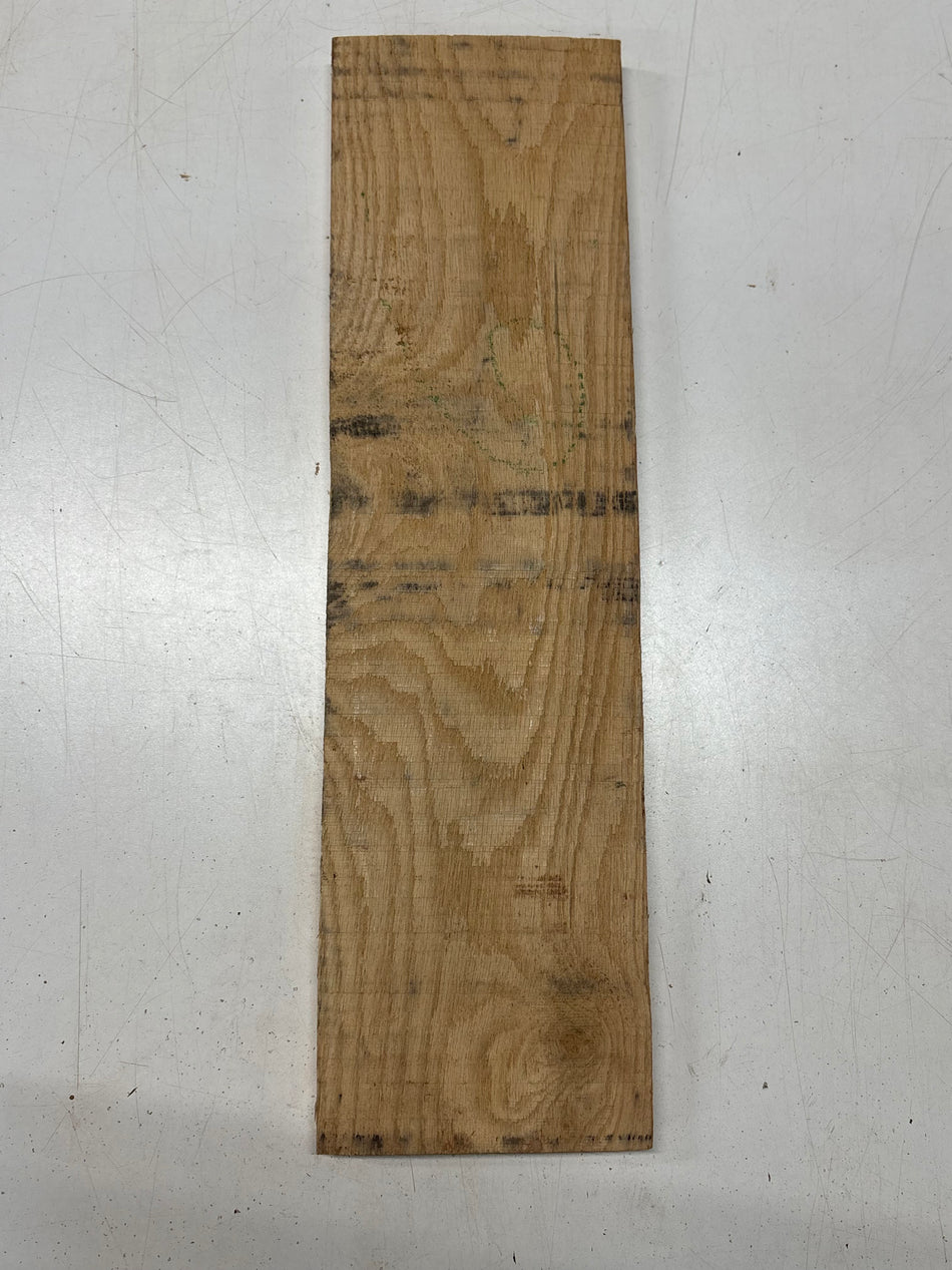 1 Piece, Red Oak Lumber Board Blank  22"x6"x3/4" #8417 - Exotic Wood Zone