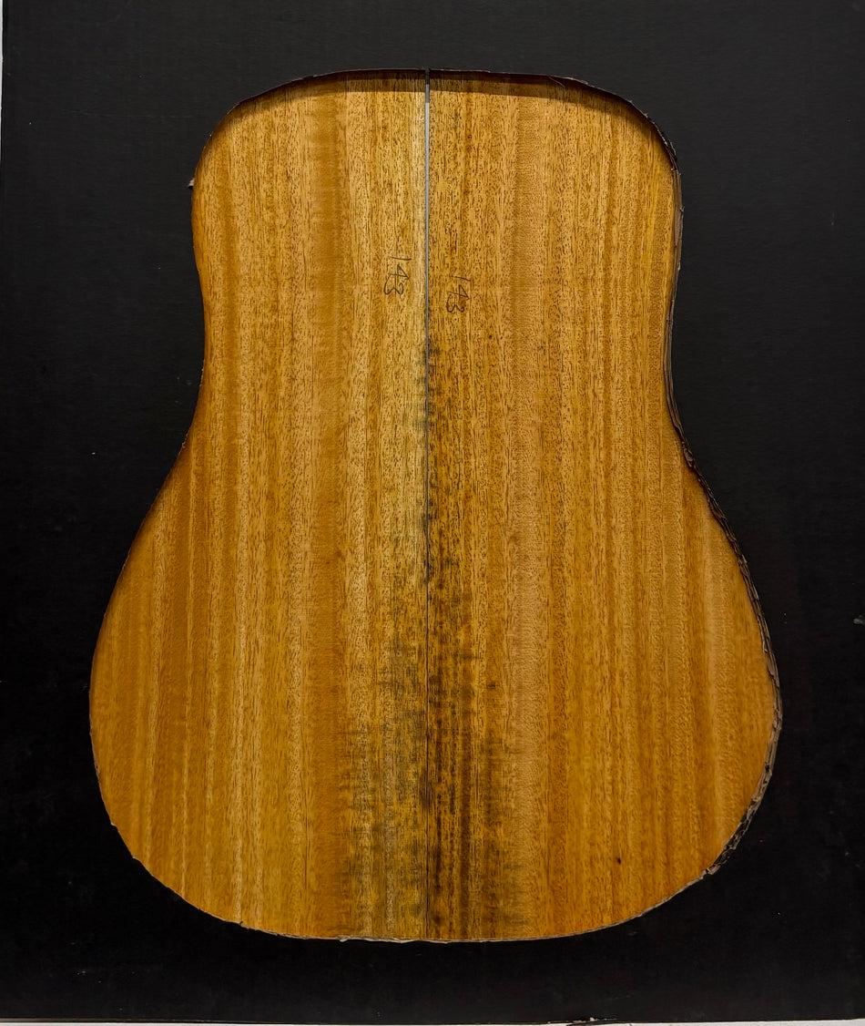 Golden Mango Dreadnought Guitar Back and Side Set #539