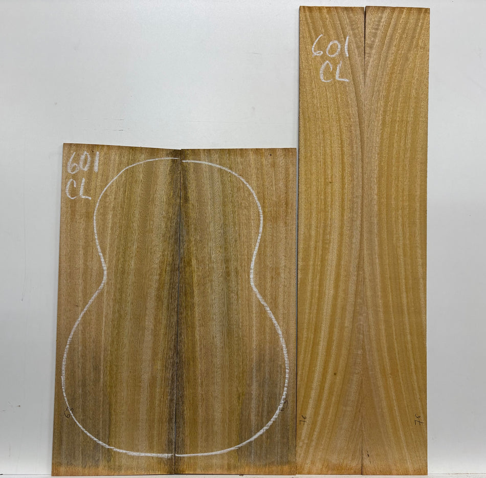 Golden Mango Classical Guitar Back and Side Set #601