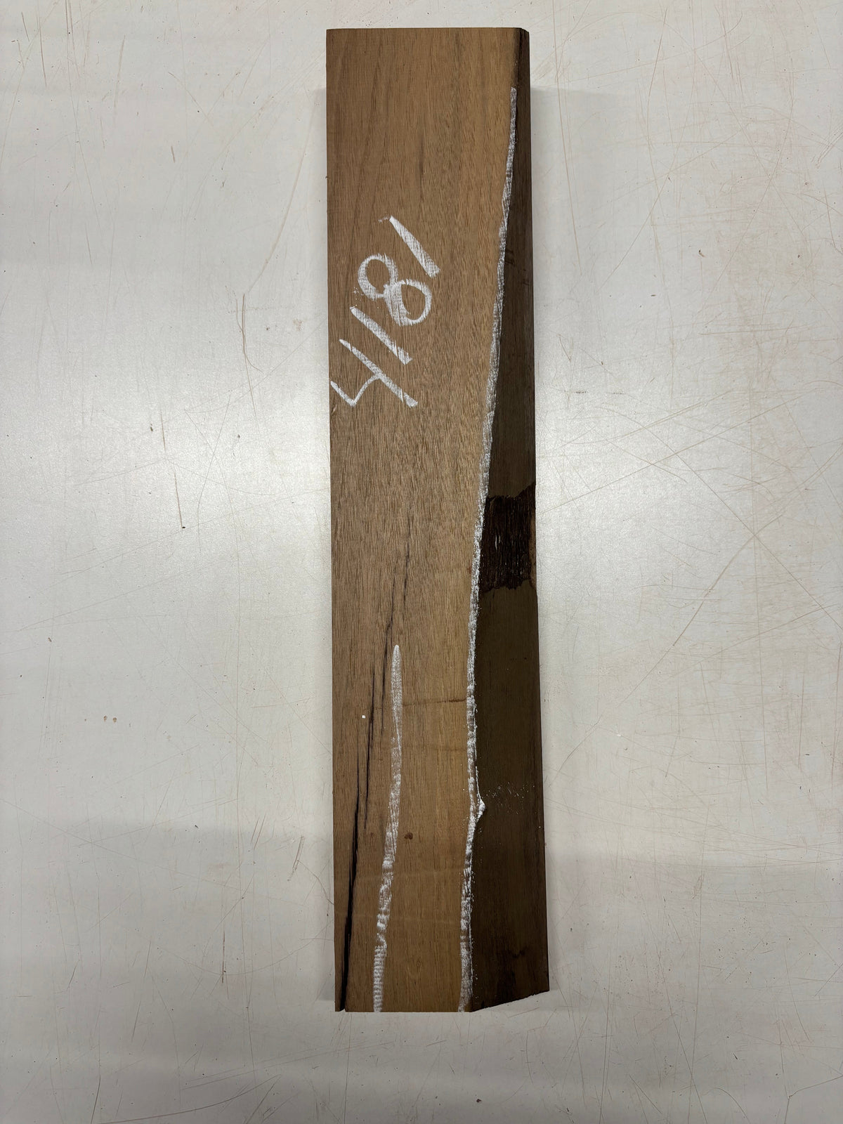 1 Piece, Walnut, Lumber Board Blank  21" x 3-1/2" × 1-7/8"#4181 Exotic Wood Zone 