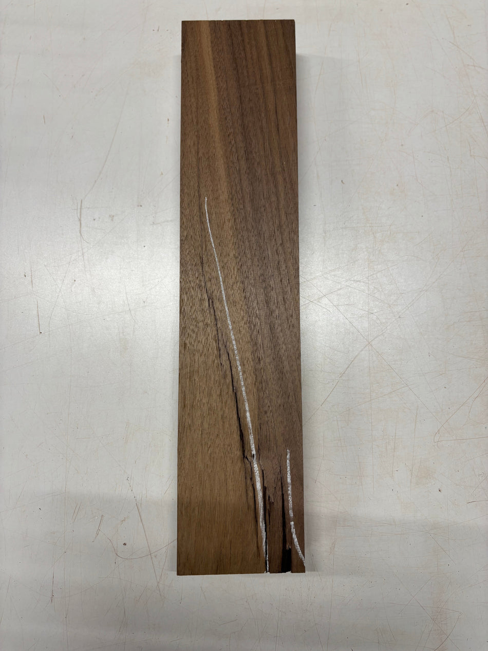 1 Piece, Walnut, Lumber Board Blank  21" x 3-1/2" × 1-7/8"#4181 Exotic Wood Zone 