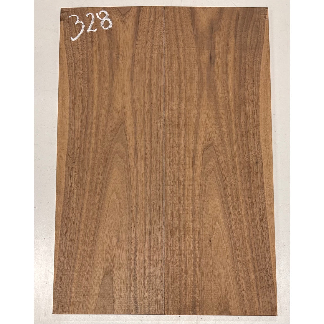 Black Walnut Bookmatched Guitar Drop Tops 21" x 7-1/4" x 1/4" #328 - Exotic Wood Zone - Buy online Across USA 