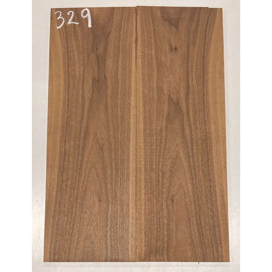 Black Walnut Bookmatched Guitar Drop Tops 21" x 7-1/4" x 1/4" #329 - Exotic Wood Zone - Buy online Across USA 