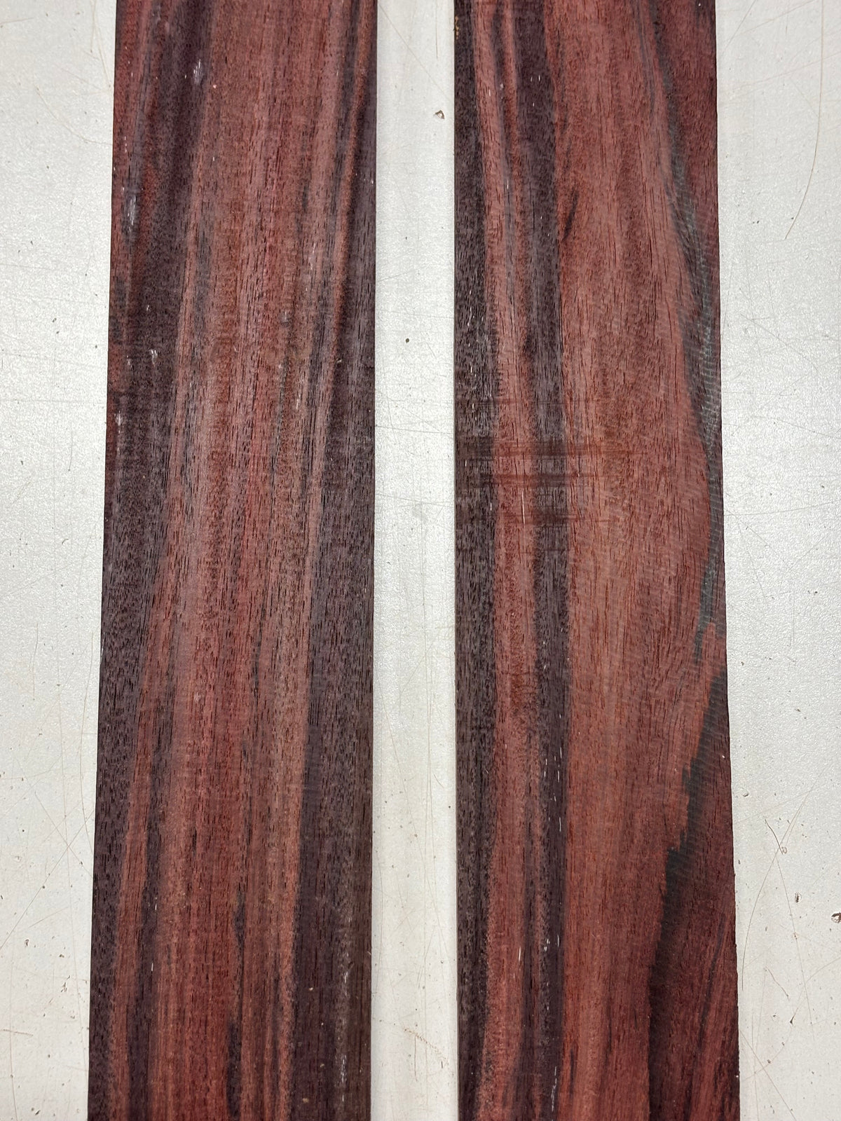 2 Pack, Royal Indian Rosewood Fingerboard Blanks 20-7/8"x3"x3/8" #8428 - Exotic Wood Zone