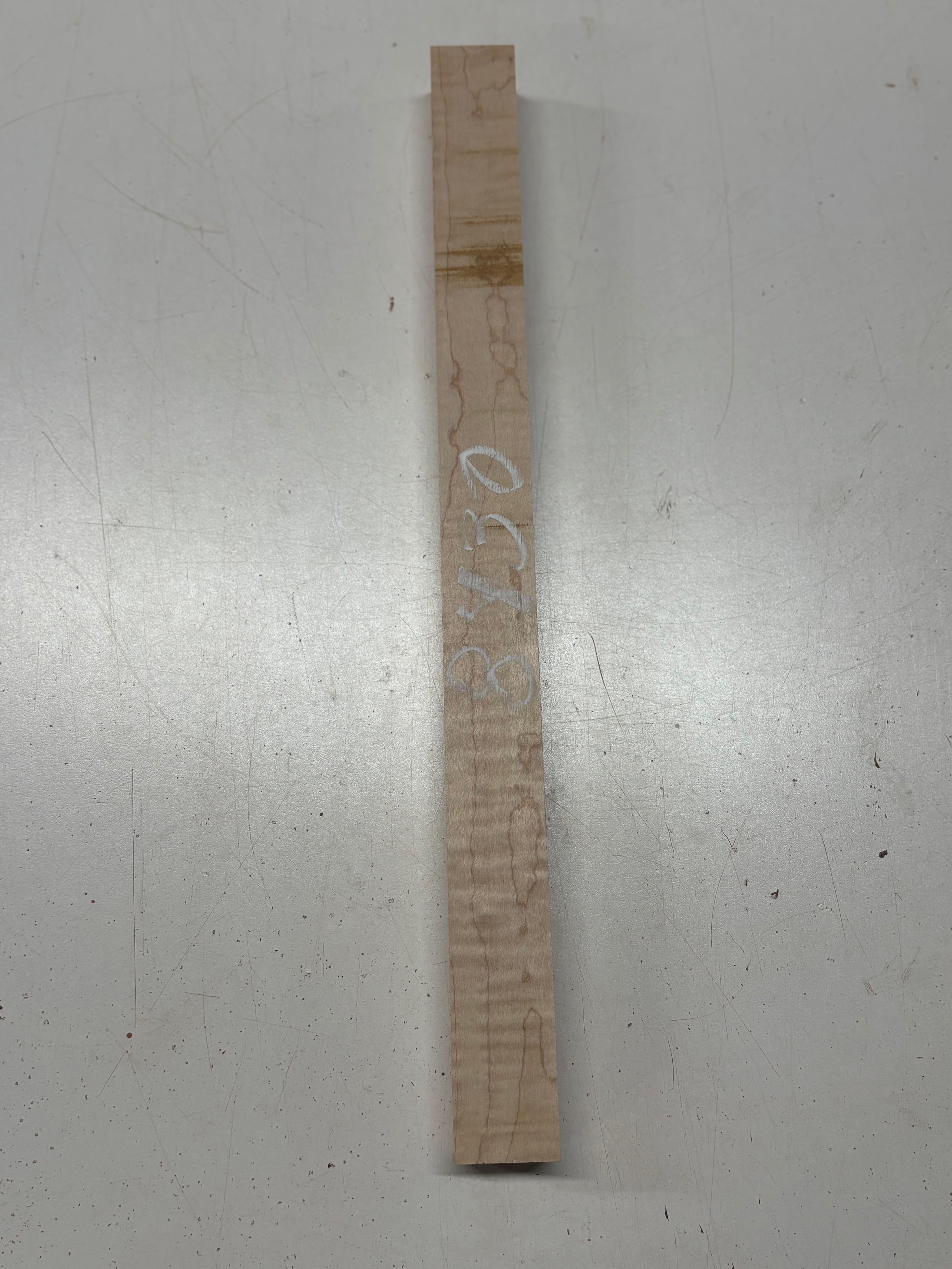 1 Piece, Flame Hard Maple Turning Wood Blank 18"x1-1/2"x1-3/8" #8430 Exotic Wood Zone New 