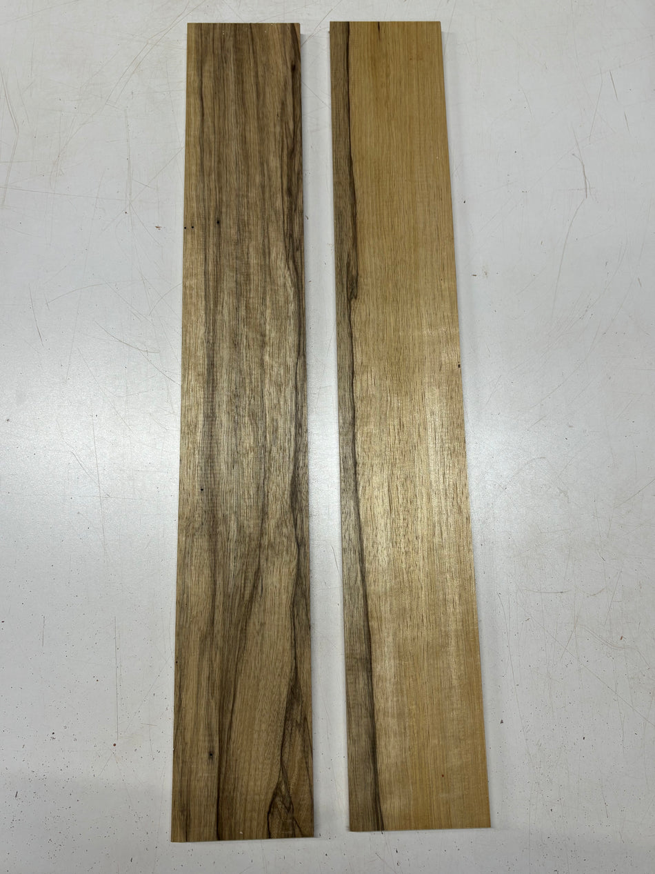 2 Pack, Black Limba Thin Stock Lumber  30"x4-1/2"x1/2" #8432 - Exotic Wood Zone
