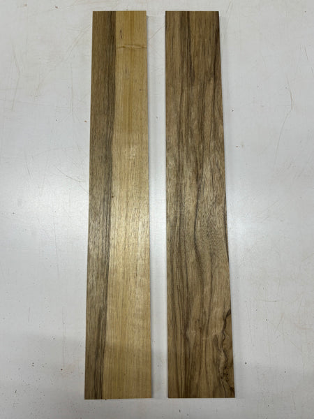 2 Pack, Black Limba Thin Stock Lumber 30"x4-1/2"x1/2"#8445 - Exotic Wood Zone