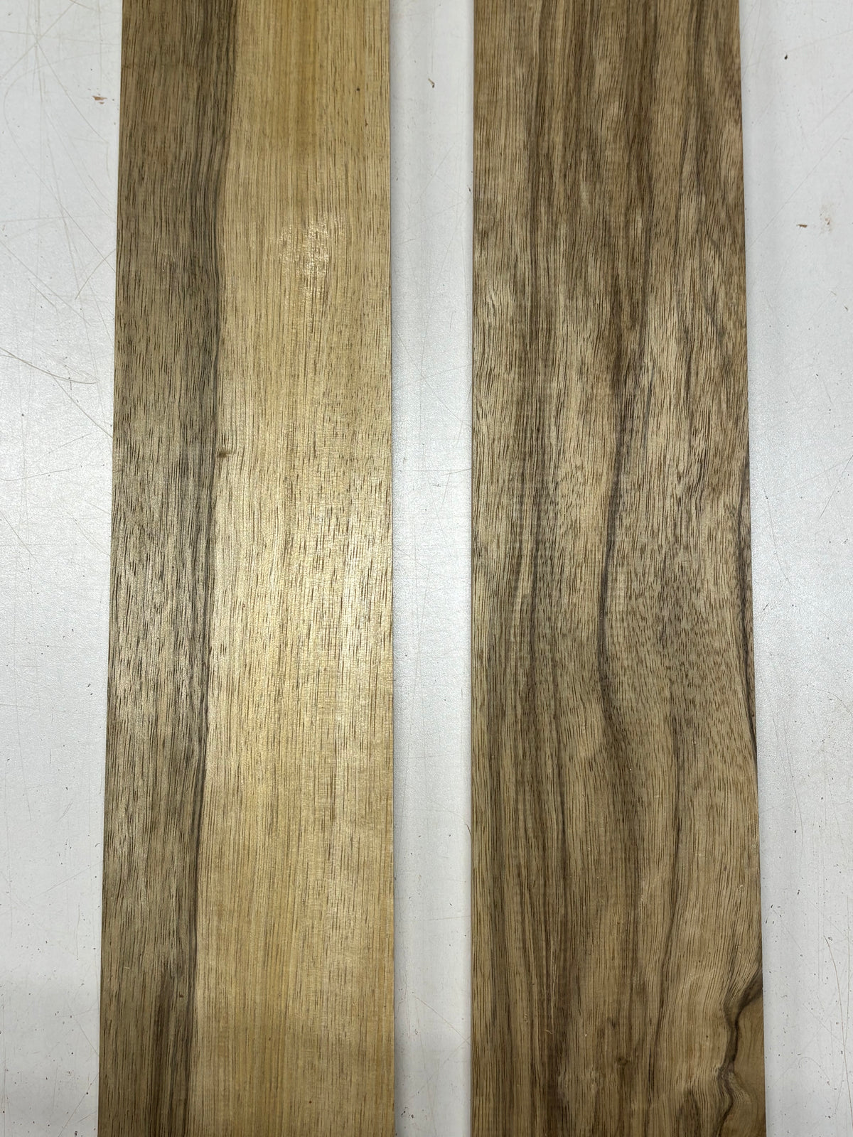 2 Pack, Black Limba Thin Stock Lumber 30"x4-1/2"x1/2"#8445 - Exotic Wood Zone