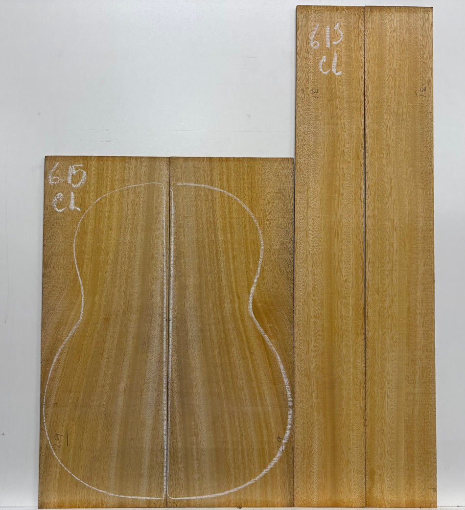 Golden Mango Classical Guitar Back and Side Set #615
