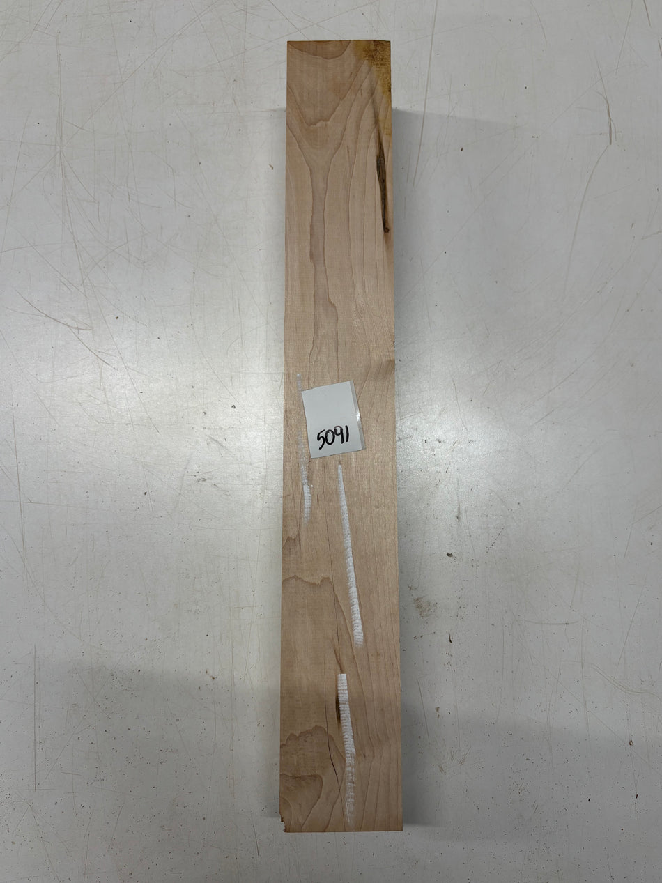 1 Piece, Hard Maple Pepper Mill Blank 21"x 3"x 3"#5091